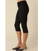 Emery Tailored Capri Pants Black