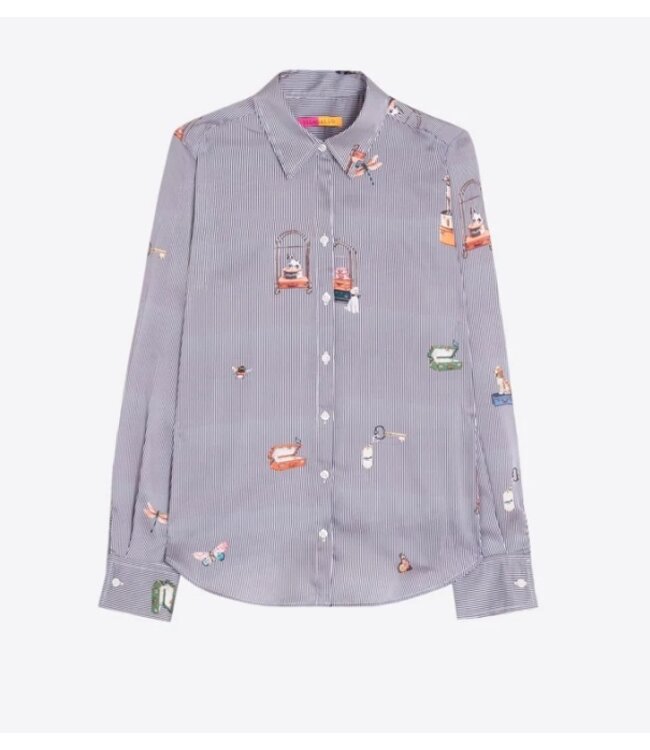 Hotel Rayas Azules Blouse
