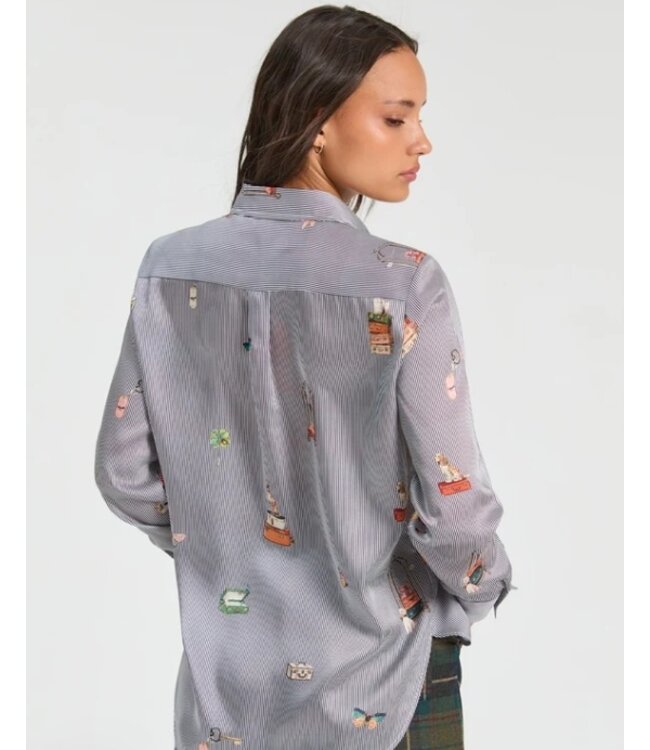 Hotel Rayas Azules Blouse