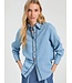 VillaGallo Denim Medio Blouse