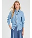 VillaGallo Denim Medio Blouse