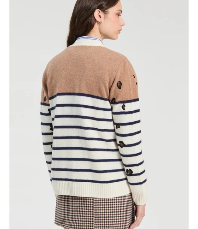 VillaGallo Leopardo Cardigan