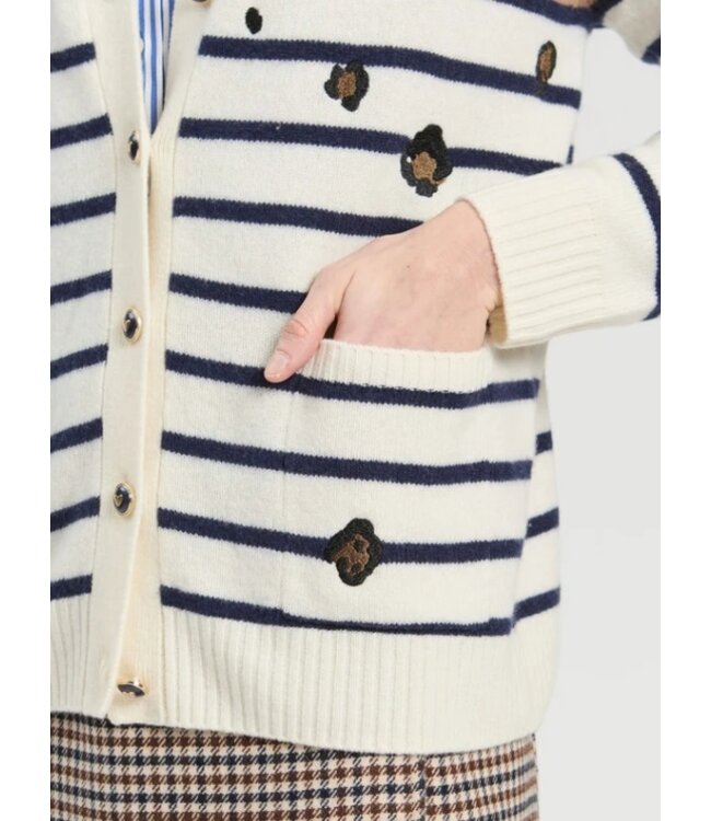 VillaGallo Leopardo Cardigan