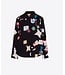 VillaGallo Love Print Black Blouse