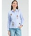 VillaGallo Espiga Azul Blouse