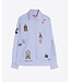 VilaGallo Espiga Azul Blouse