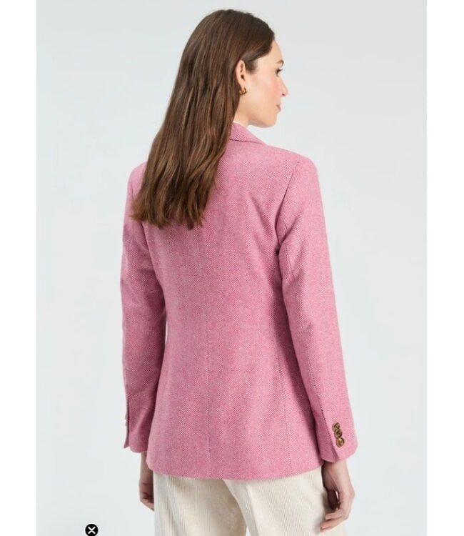 VillaGallo Espiga Frambuesa Blazer
