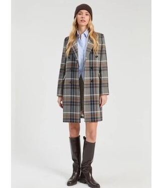 VillaGallo Cuadro Lana Blend Jacket