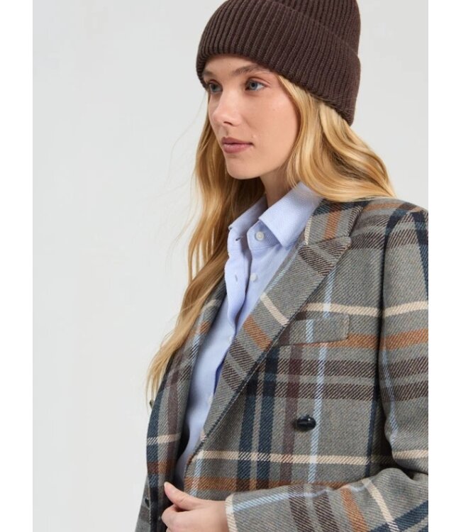 VillaGallo Cuadro Lana Blend Jacket