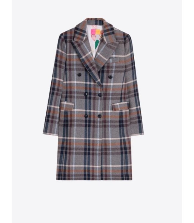 VillaGallo Cuadro Lana Blend Jacket