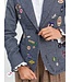 VillaGallo Espiga Azul Lana Blazer