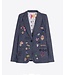 VillaGallo Espiga Azul Lana Blazer