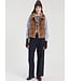 VillaGallo Vison Claro Eco Fur Vest