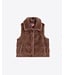 VillaGallo Vison Claro Eco Fur Vest