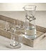 Zodax Davos Glass Carafe w/ Pewter Antler