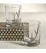 Zodax Davos Rocks Glass w/ Pewter Antler