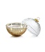 Etched Glass Ornament Scented Candle Large