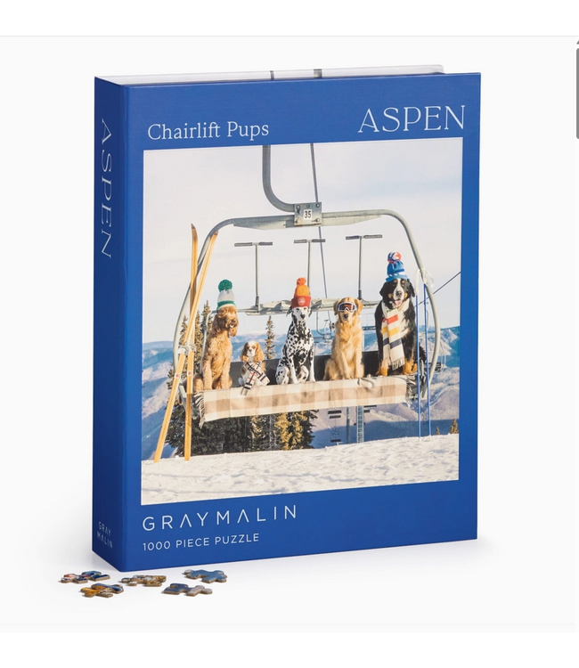 Gray Malin Aspen 1000 Piece Book Box Puzzle