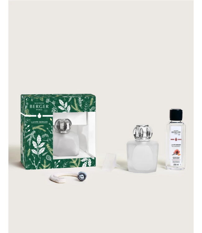 Maison Berger Magical Frosted Fragrance Lamp Gift Set with Velvet of Orient