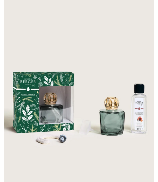 Maison Berger Magical Green Fragrance Lamp Gift Set with Velvet of Orient