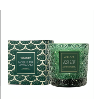 Voluspa Noble Fir Garland 12oz Luxe Classic