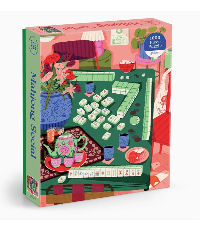 Mahjong Social 1000 Piece Puzzle