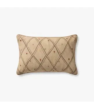 Criss Cross Pillow Multi 13 x 21"