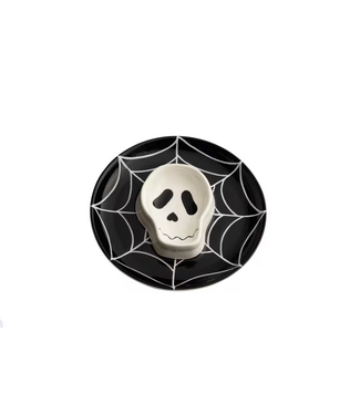 Skull Round Dish