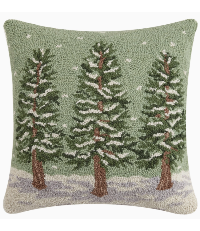 Winter Trees Hook Pillow