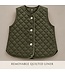 Linda Richards Denim/Mink Denim Coat Olive