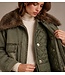 Linda Richards Denim/Mink Denim Coat Olive