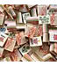 The Southern Peacock Blushing Garden Mahjong Tile Set