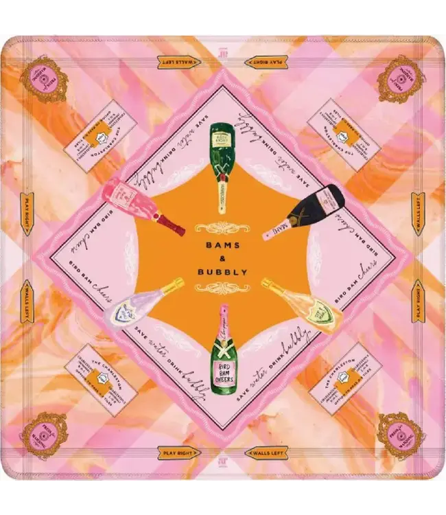 Anders Ruff Design Co. Bams & Bubbly MahJong Mat