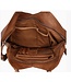 Nelly Handcrafted Leather Tote/Crossbody Bag Cognac