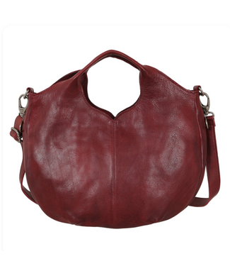 Darby Handcrafted Leather Crossbody Bag Ox Blood