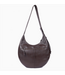 Marcel Stain Washed Leather Shoulder Bag Brown