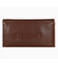 Ynez Milled Leather Wallet Brown