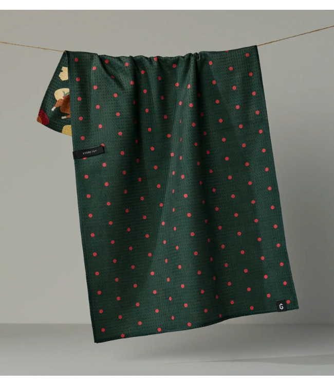 Festive Feast Luxe Kitchen Towel - Holiday 2026