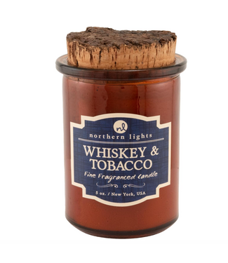 Whiskey & Tobacco 5oz Spirit Candle