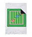 Girl Tribe Mahjong Tile Mat in Mahj Block in Green and Pink 33"x33"