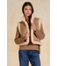 Elan Mocha Vest Sleeveless