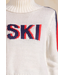 Elan Ski Sweater White/Red