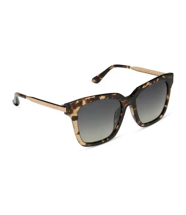 Diff Eyewear Bella Espresso Tortoise Grey Gradient Polarized