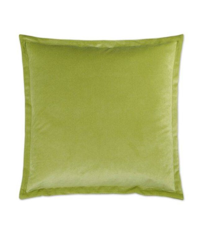 Belvedere Flanged Pillow - Lime 20 x 20