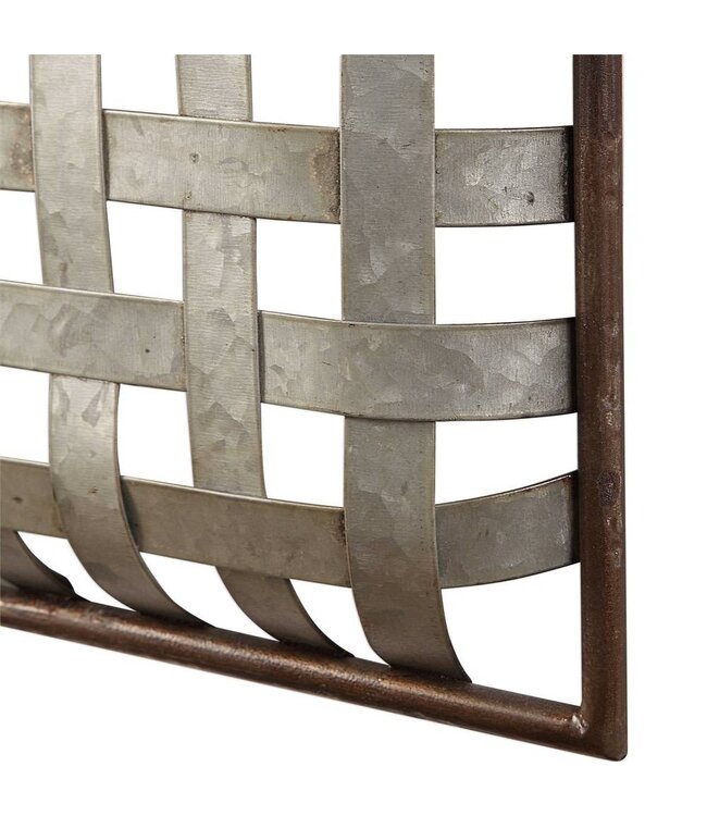 Fabelle Galvanized Metal Mirror