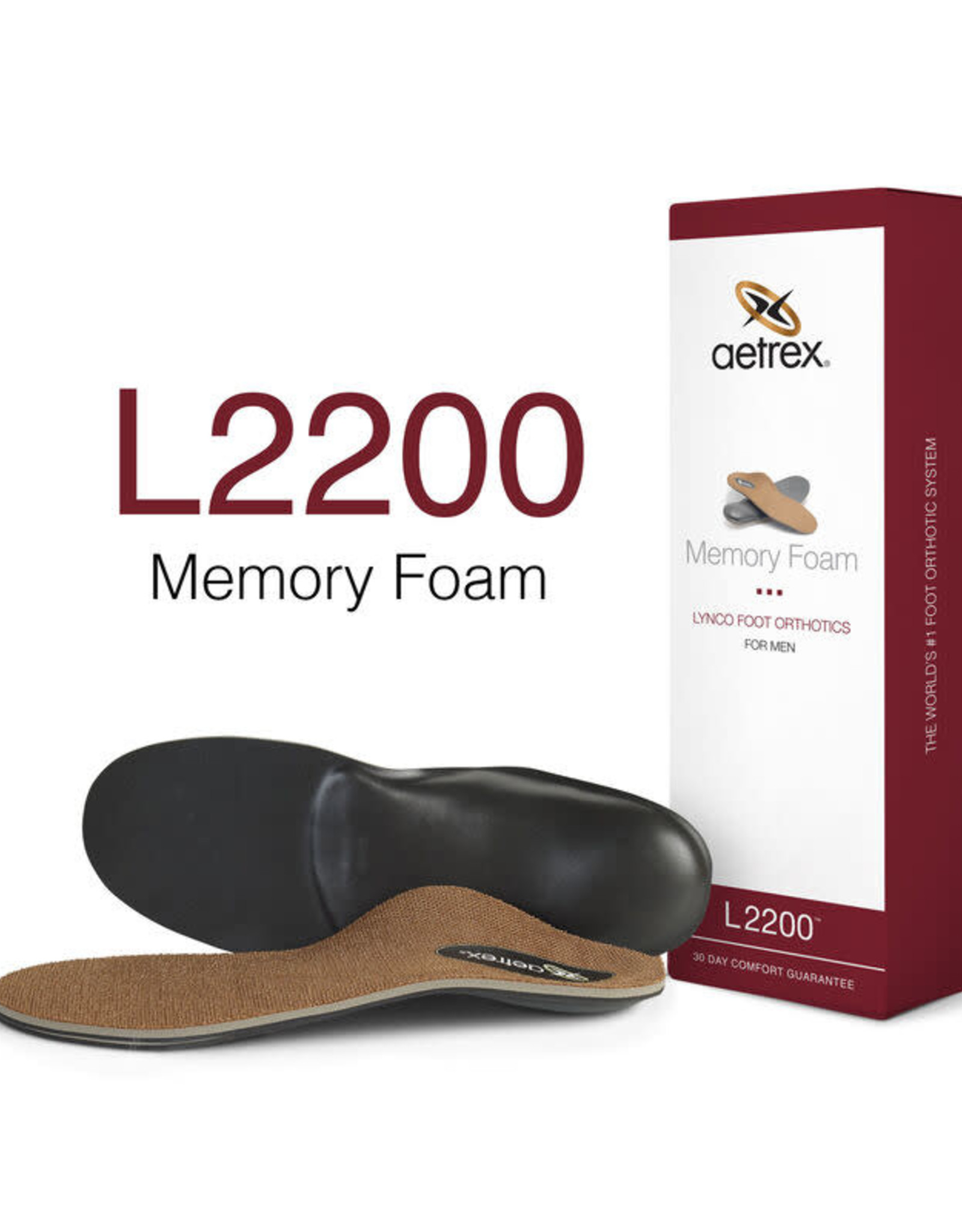 aetrex memory foam