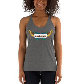 Grounded Running Running Is Never Cancelled: Racer Back Tank