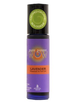 Pure Potent Wow Lavender Roll On Certified Organic 9ml