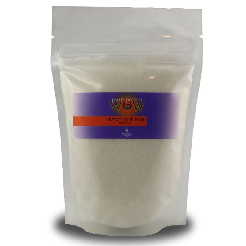 Pure Potent Wow Unwind Your Mind Bath Salt Pack 300g
