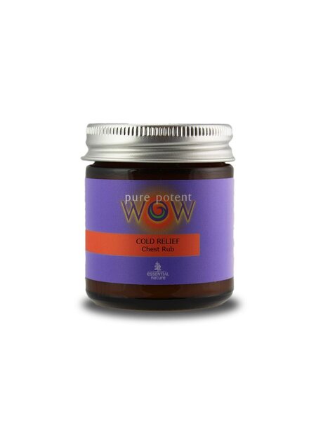 Pure Potent Wow Cold and Flu Chest Balm Certified Organic 40g